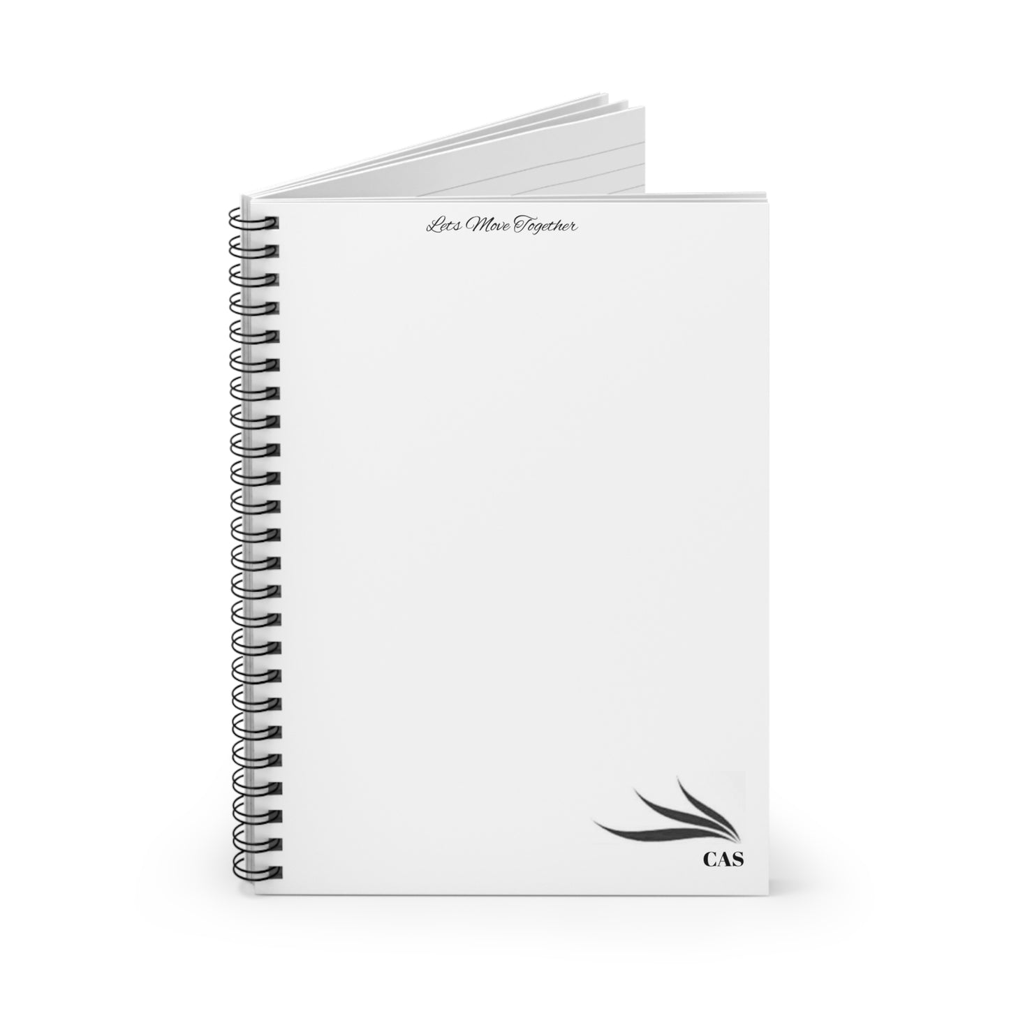 Personalized Spiral Notebook - Elegant Customizable Journal for School, Work, or Daily Planning