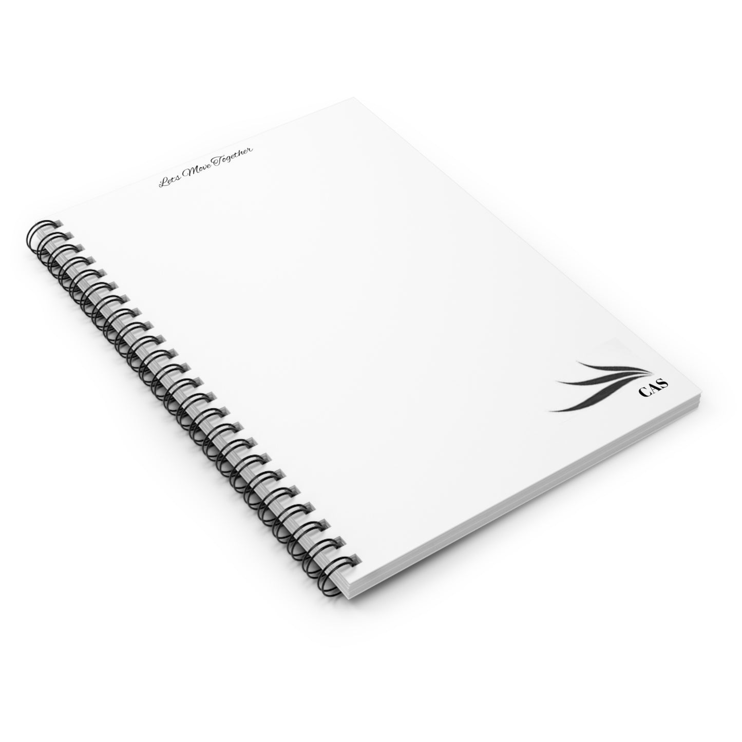 Personalized Spiral Notebook - Elegant Customizable Journal for School, Work, or Daily Planning