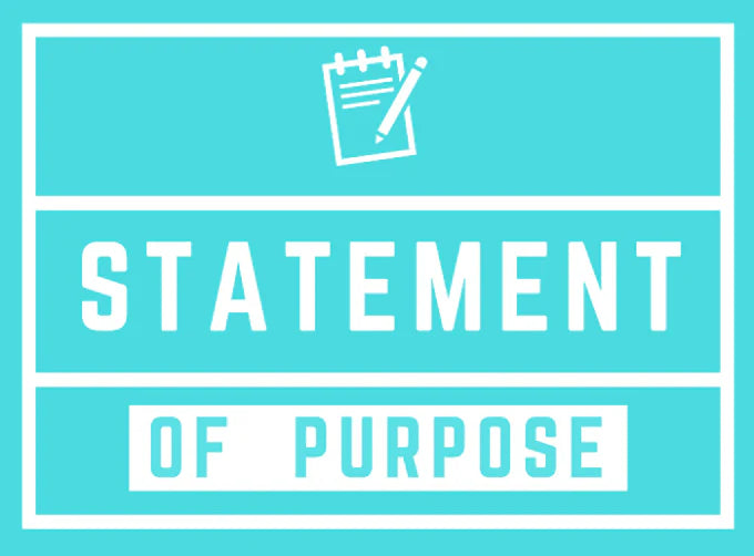 Statement of Purpose (SOP) letter for visa and admission in foreign universities or college.